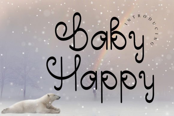 Baby Happy Font: Elevating Design with Natural Elegance