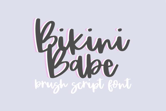 Bikini Babe: Strategic Typography for Modern Brand Identity
