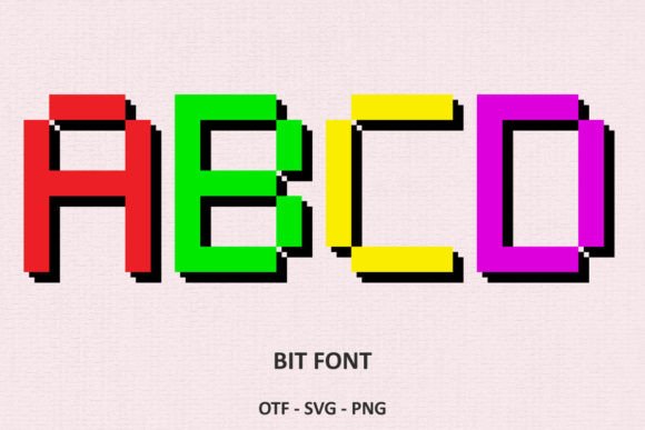 Bit Font: The Perfect 8-Bit Style for Modern Creators
