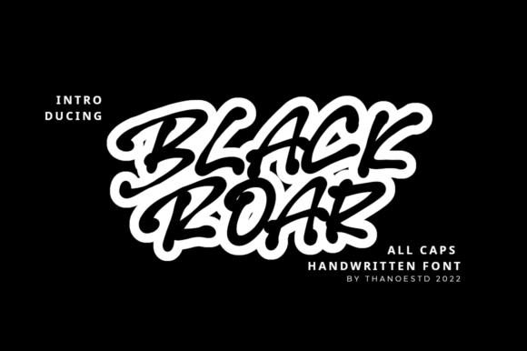 Black Roar: Mastering the Bold Graffiti Aesthetic in Modern Design