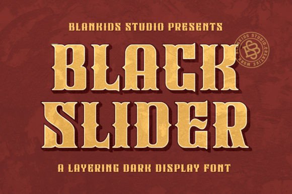 Black Slider: Integrating Gothic Typography into Professional Design Workflows