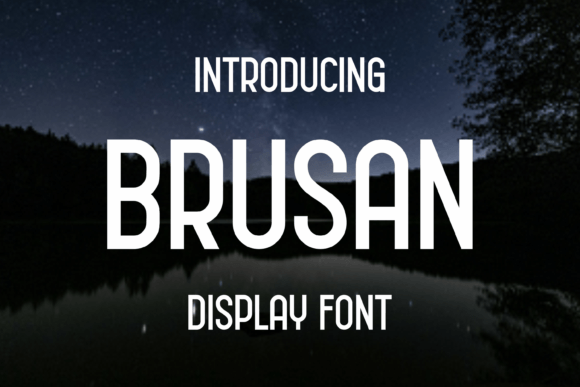 Brusan: A Versatile Font for Modern Branding