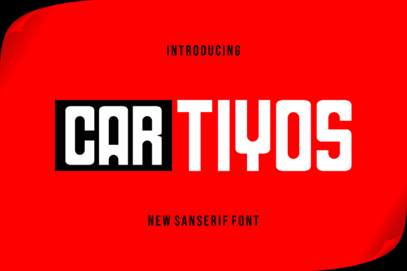 Cartiyos: Elevating Modern Design with a Bold Display Font