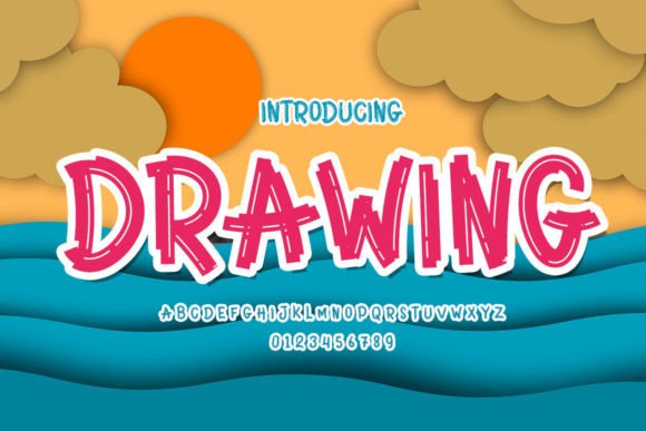 Drawing: Elevating Design with Fresh, Clean, and Elegant Typography
