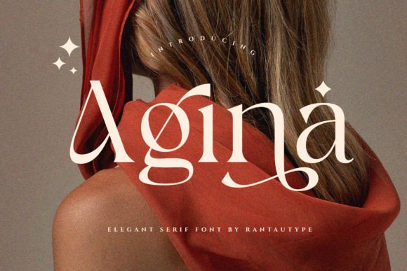 Elevating Design with Agina Font: The Epitome of Modern Feminine Elegance