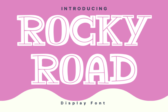 Rocky Road: Elevating Visual Identity with Playful Typography