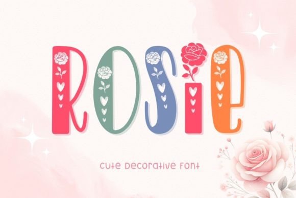 Rosie: Elevating Brand Identity with Quirky, Handwritten Valentine’s Aesthetics