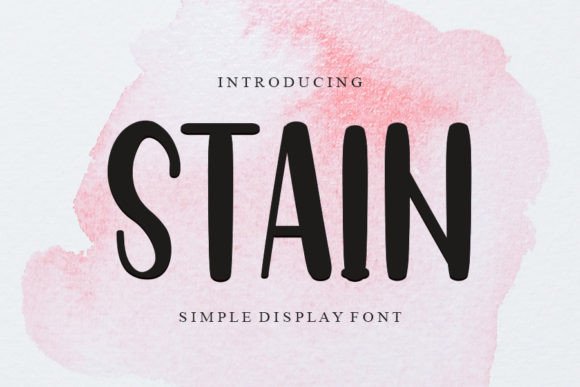 Stain: Strategic Typography for Timeless Brand Positioning