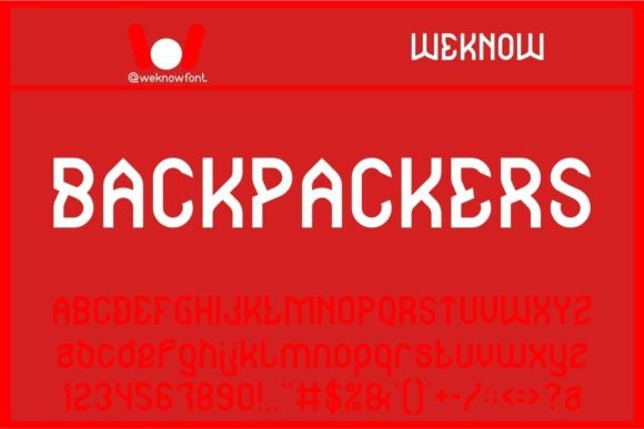 Strategic Typography: Leveraging Backpackers for High-Impact Brand Identity