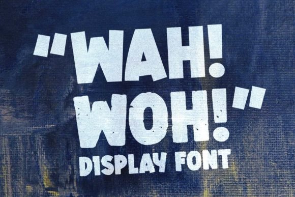 Wah Woh: Integrating a Bold Display Font into Modern Design Workflows