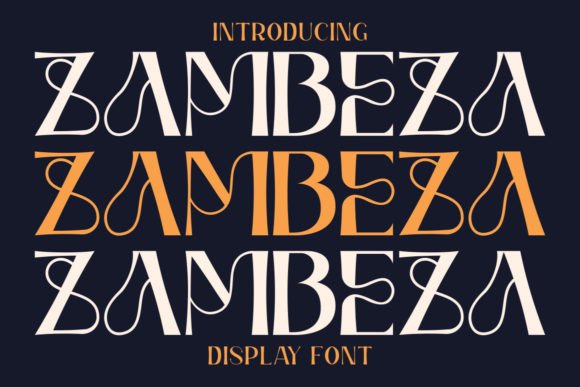 Zambeza: Bridging Vintage Poster Aesthetics with Modern Digital Design